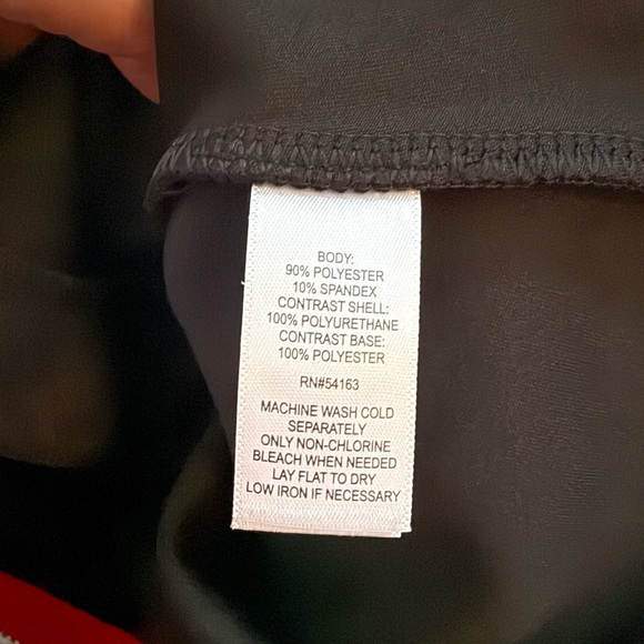 Marc New York Black Pencil Skirt with Gold Buttons - Picture 4 of 5